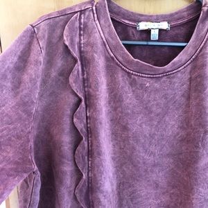 eri + ali (Anthropologie) sweatshirt | Size L